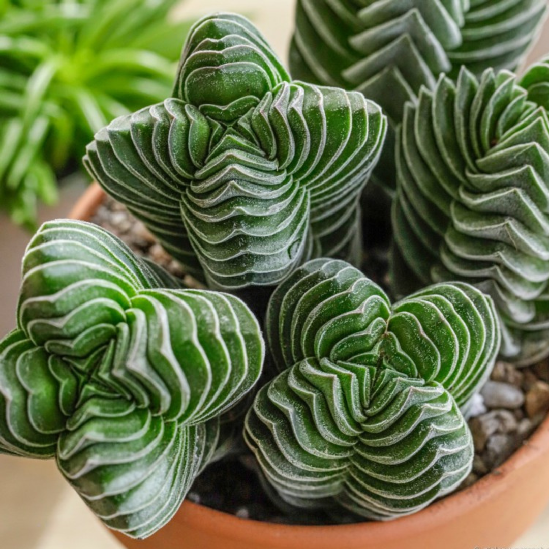Crassula ‘Buddha's Temple’